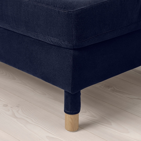IKEA MORABO ottoman Djuparp Dark Blue / Metal, Ikea Ireland | 4965LGFZD