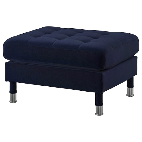IKEA MORABO ottoman Djuparp Dark Blue / Metal, Ikea Ireland | 4965LGFZD