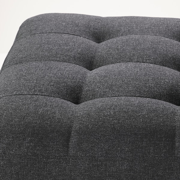 IKEA MORABO ottoman Gunnared Dark Gray / Wood, Ikea Ireland | 1974KBMTV