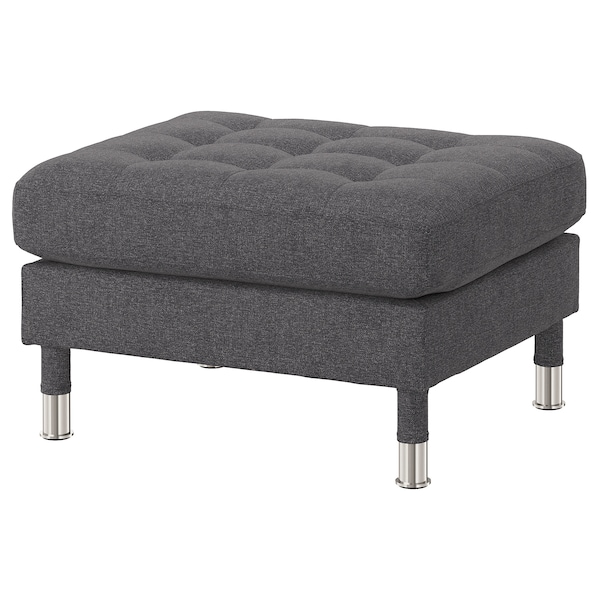 IKEA MORABO ottoman Gunnared Dark Gray / Metal, Ikea Ireland | 3507LWKIF