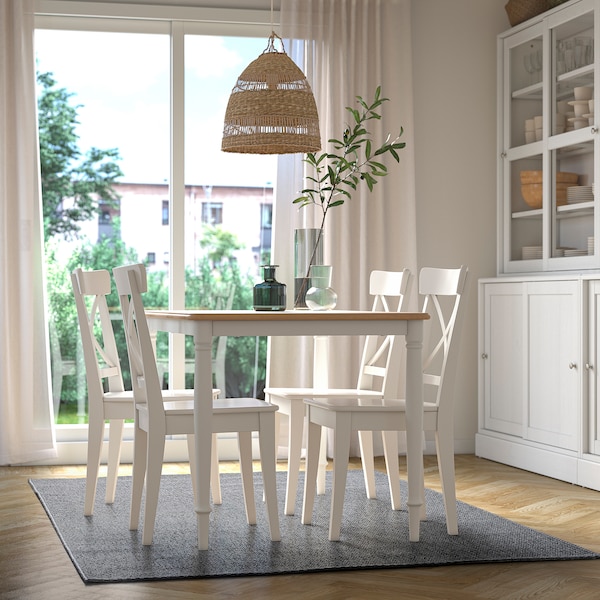 IKEA MORUM Rug flatwoven, in/outdoor, indoor/outdoor dark gray, 5 ' 3 inx7 ' 7 in Dark Gray, Ikea Ireland | 7809RWOVL