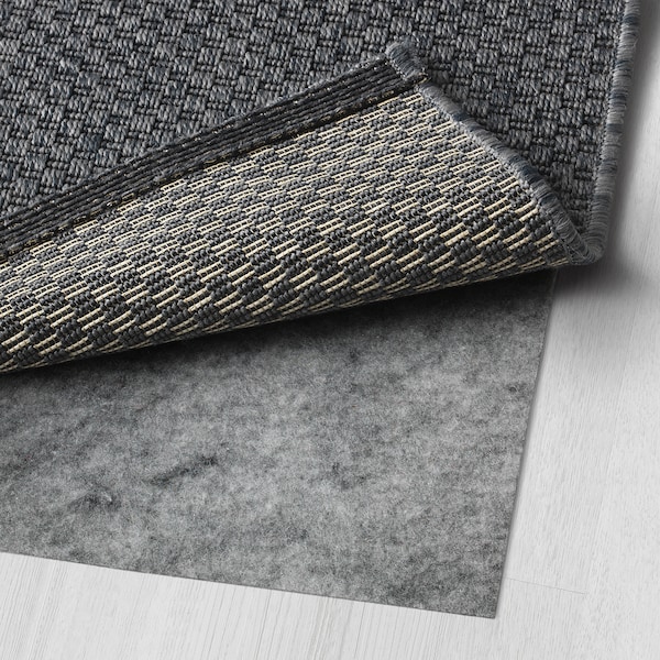 IKEA MORUM Rug flatwoven, in/outdoor, indoor/outdoor dark gray, Ikea Ireland | 1367ANZWB