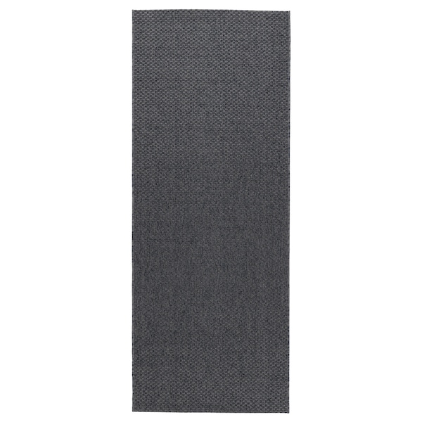IKEA MORUM Rug flatwoven, in/outdoor, indoor/outdoor dark gray, Ikea Ireland | 1367ANZWB