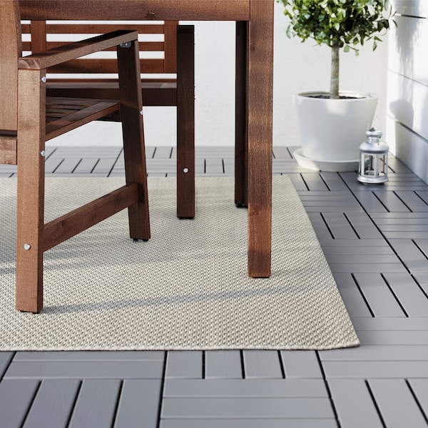 IKEA MORUM rug flatwoven, beige, 6'7 inx9'10 in Beige, Ikea Ireland | 1354SAZFO