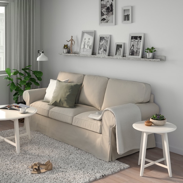 IKEA MOSSLANDA picture ledge, 45 1/4 in White Stained Pine Effect, Ikea Ireland | 2158GVTZI