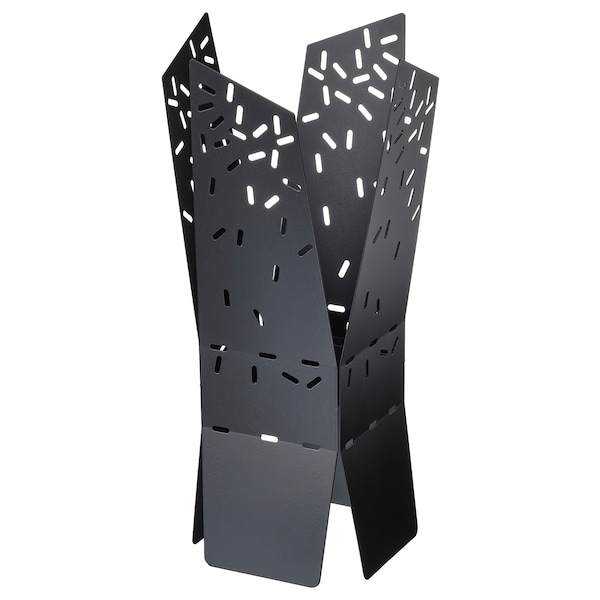 IKEA ÖMSESIDIG candle holder, black, 11 in, Ikea Ireland | 7864RUFDG