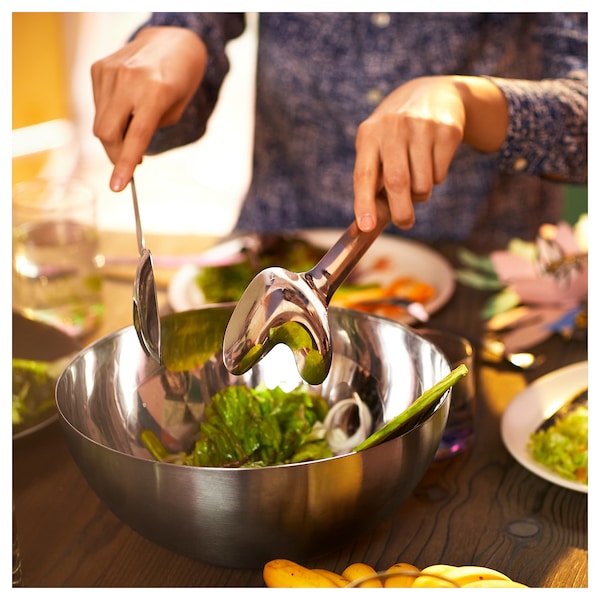 IKEA ÖMSESIDIG serving set, 2 pieces, stainless steel, Ikea Ireland | 0124ARDUV