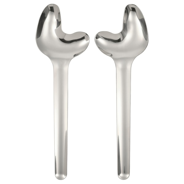 IKEA ÖMSESIDIG serving set, 2 pieces, stainless steel, Ikea Ireland | 0124ARDUV