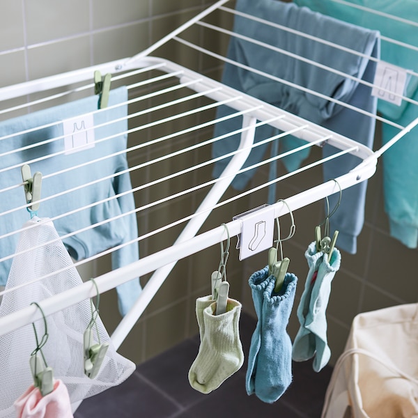 IKEA MULIG drying rack, indoor/outdoor, white, Ikea Ireland | 4062DQJUG