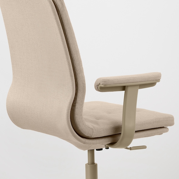 IKEA MULLFJÄLLET armrest Naggen Beige, Ikea Ireland | 8302EXBNM