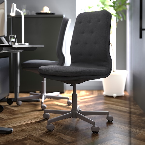 IKEA MULLFJÄLLET conference chair with casters Naggen Dark Gray, Ikea Ireland | 2569FRQNA