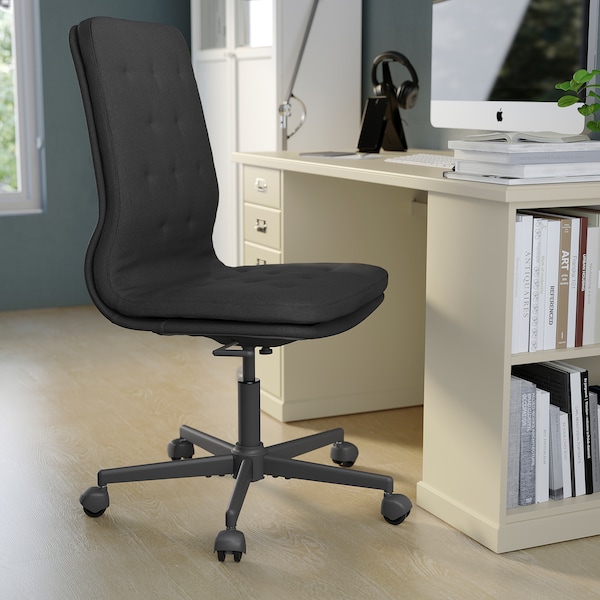 IKEA MULLFJÄLLET conference chair with casters Naggen Dark Gray, Ikea Ireland | 2569FRQNA