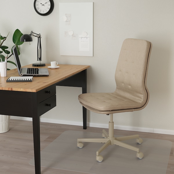 IKEA MULLFJÄLLET conference chair with casters Naggen Beige, Ikea Ireland | 3710LNEMQ