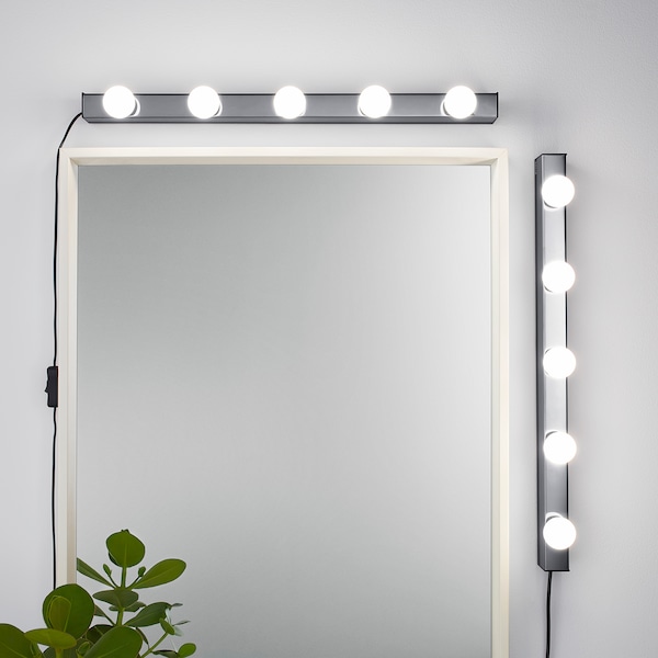IKEA MUSIK wall lamp, chrome plated, Ikea Ireland | 3769BYCUL