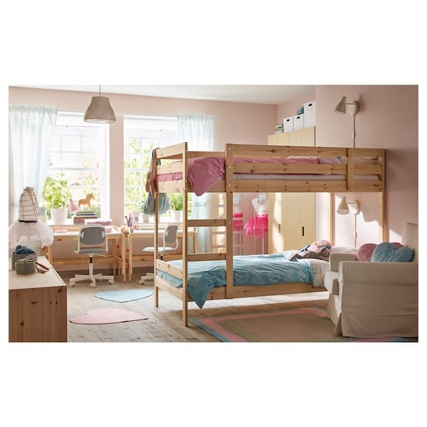 IKEA MYDAL bunk bed frame, Twin Pine, Ikea Ireland | 0892SBLYM