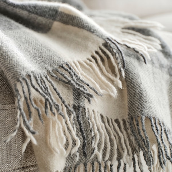 IKEA MYRULL throw, 51x67 in Light Gray, Ikea Ireland | 1085XHVPK