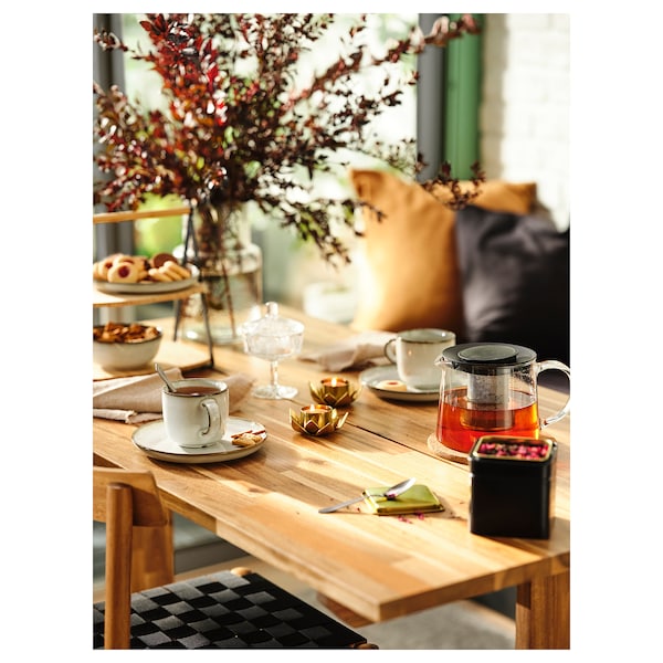 IKEA NACKANÄS table, acacia, 55 1/8x29 7/8 in, Ikea Ireland | 1539QSNJT