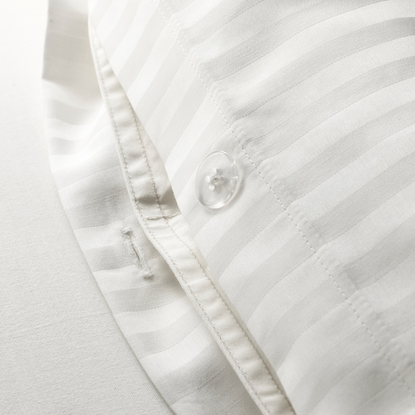 IKEA NATTJASMIN duvet cover and pillowcase(s), King White, Ikea Ireland | 8362MGFRP