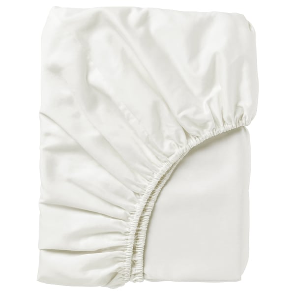 IKEA NATTJASMIN fitted sheet, King White, Ikea Ireland | 1647RXGPB