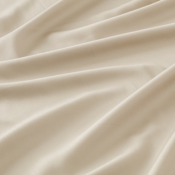 IKEA NATTJASMIN flat sheet, Queen Light Beige, Ikea Ireland | 5832GRLIZ