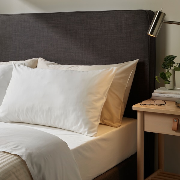 IKEA NATTJASMIN sheet set, King White, Ikea Ireland | 1325UWBYC