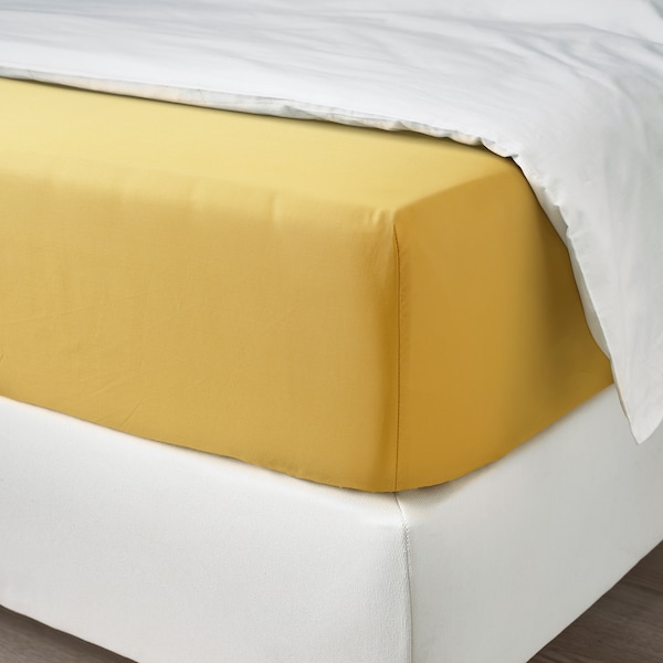 IKEA NATTJASMIN sheet set, Twin Yellow, Ikea Ireland | 1582AIWSL