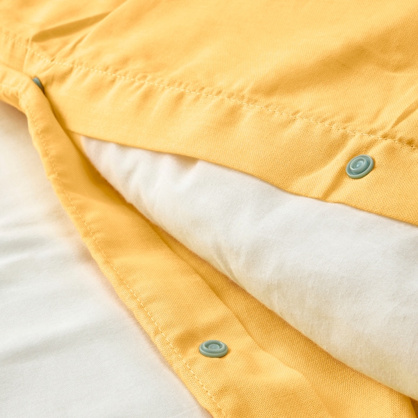 IKEA NATTSVÄRMARE duvet cover and pillowcase(s), Twin Yellow, Ikea Ireland | 1428KRDOE