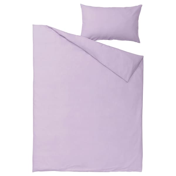 IKEA NATTSVÄRMARE duvet cover and pillowcase(s), Twin Lilac, Ikea Ireland | 4731EDTRC