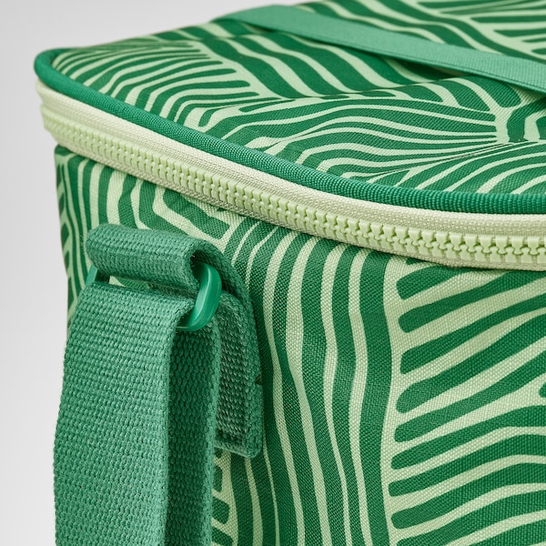IKEA NÄBBFISK cooler bag, patterned/green, 14 ¼x10 ¼x8 ¾ in, Ikea Ireland | 6972UXRCY