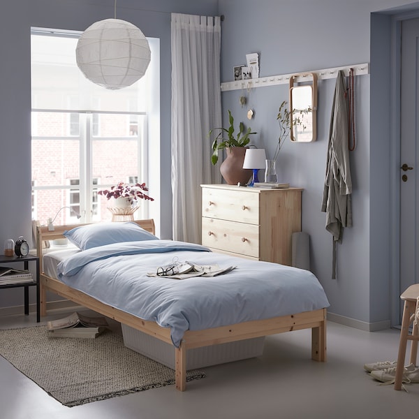 IKEA NEIDEN Bed frame, Twin Pine, Ikea Ireland | 7235RXQTZ