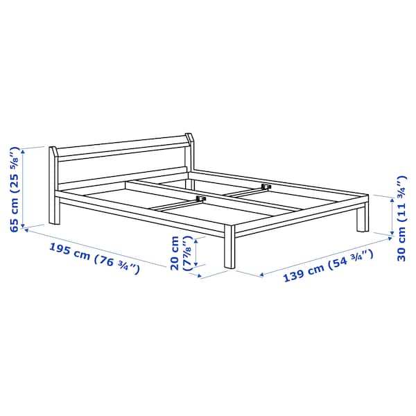IKEA NEIDEN bed frame, Full Pine, Ikea Ireland | 3872JUIXY
