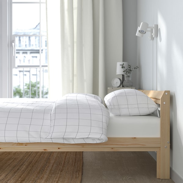 IKEA NEIDEN bed frame, Full Pine / Luröy, Ikea Ireland | 8049SCMED