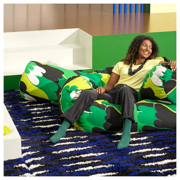 IKEA ÄNGSFIBBLA pre-cut fabric, multicolor, dark, 59x118 in, Ikea Ireland | 4965ZPLNB