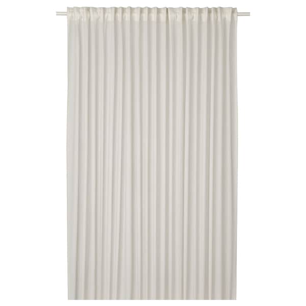 IKEA ÄNGSFRYLE sheer curtain, 1 piece, white, 118x98 in, Ikea Ireland | 4208WVURE