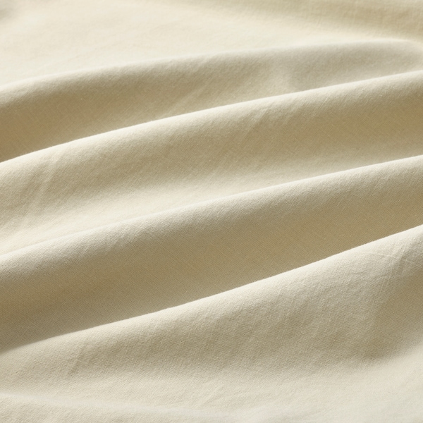 IKEA ÄNGSLILJA duvet cover and pillowcase(s), King Light Beige / Green, Ikea Ireland | 0726HSZOL