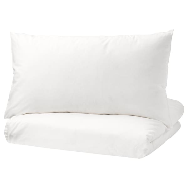 IKEA ÄNGSLILJA duvet cover and pillowcase(s), King White, Ikea Ireland | 2053OXBJZ