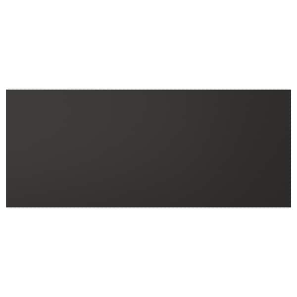 IKEA NICKEBO drawer front, matte anthracite, 24x10 in, Ikea Ireland | 5783WTRQN