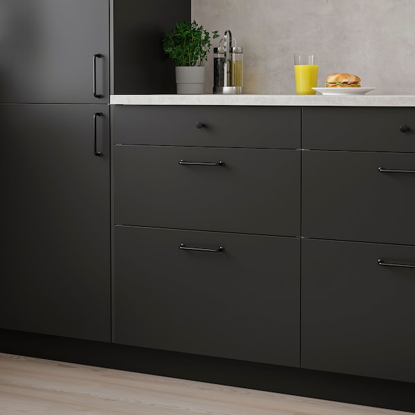 IKEA NICKEBO drawer front, matte anthracite, 15x15 in, Ikea Ireland | 5136YXPKM