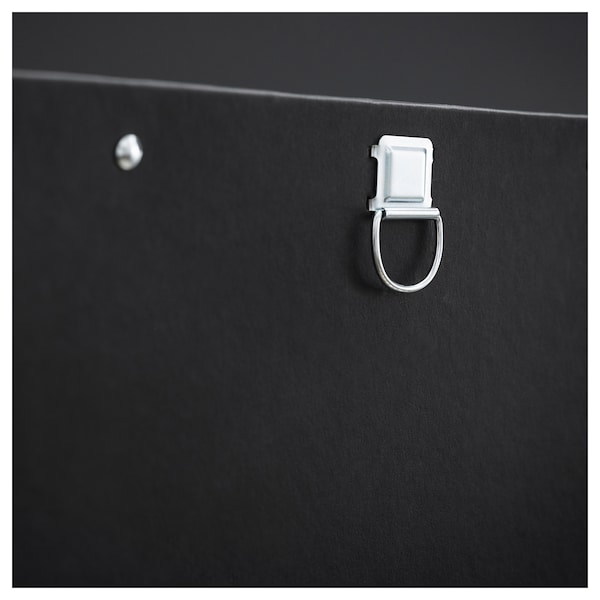 IKEA NIMM storage box with lid, 13 ¾x19 ¾x11 ¾ in Black, Ikea Ireland | 3105TOUKQ