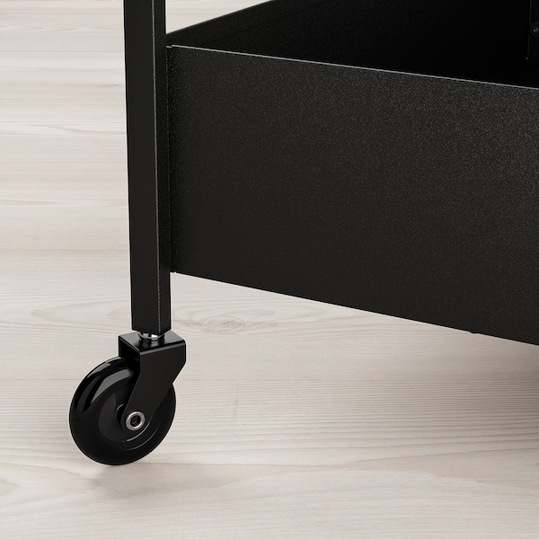 IKEA NISSAFORS Utility cart, black, Ikea Ireland | 7049GJRKO