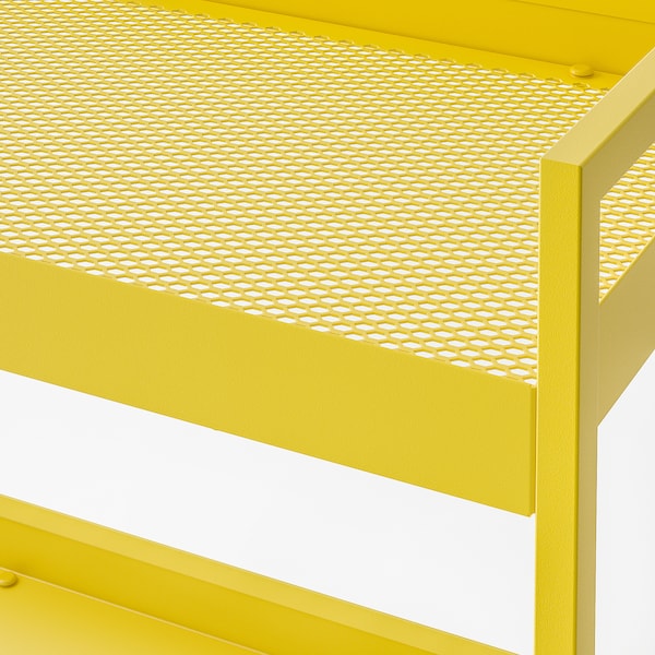 IKEA NISSAFORS utility cart, 19 7/8x11 3/4x32 5/8 in Yellow, Ikea Ireland | 0389PMZHE