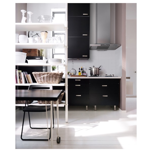 IKEA NISSE Folding chair, black, Ikea Ireland | 8179VXAMY