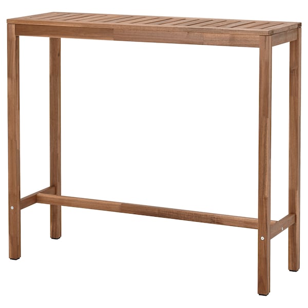 IKEA NÄMMARÖ bar table, outdoor, light brown stained, 47 1/4x15 3/4 in, Ikea Ireland | 5314FKTZX
