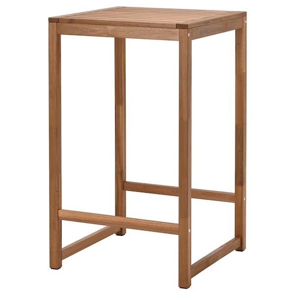 IKEA NÄMMARÖ bar table, outdoor, light brown stained, 24 3/4x24 3/4 in, Ikea Ireland | 2470LKNCU