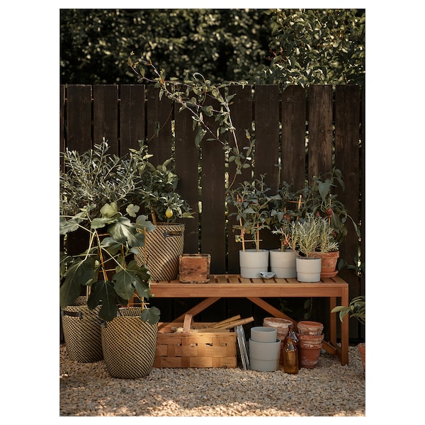 IKEA NÄMMARÖ bench, outdoor, light brown stained, 47 1/4 in, Ikea Ireland | 7591DKETV