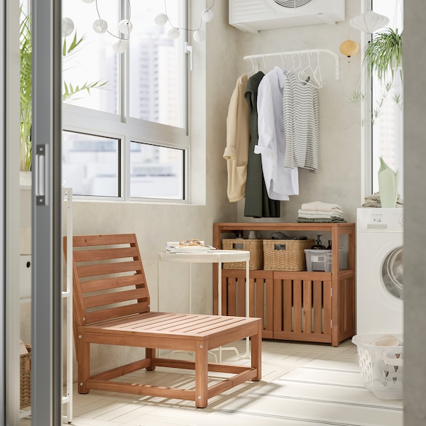 IKEA NÄMMARÖ chair, outdoor Light Brown Stained, Ikea Ireland | 2375ZDAXR