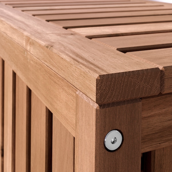 IKEA NÄMMARÖ storage box, light brown stained indoor/outdoor, 31 1/2x15 3/4x17 3/4 in, Ikea Ireland | 3014HQUIR