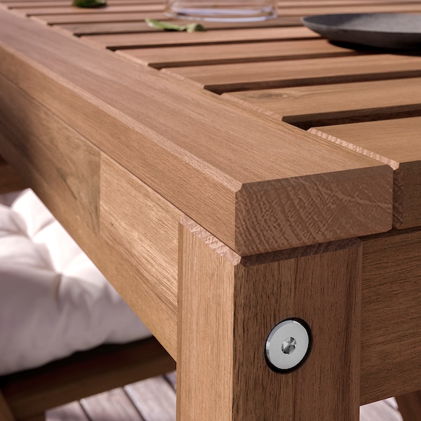 IKEA NÄMMARÖ table, outdoor, light brown stained, 55 1/8x29 1/2 in, Ikea Ireland | 5147QEPGH