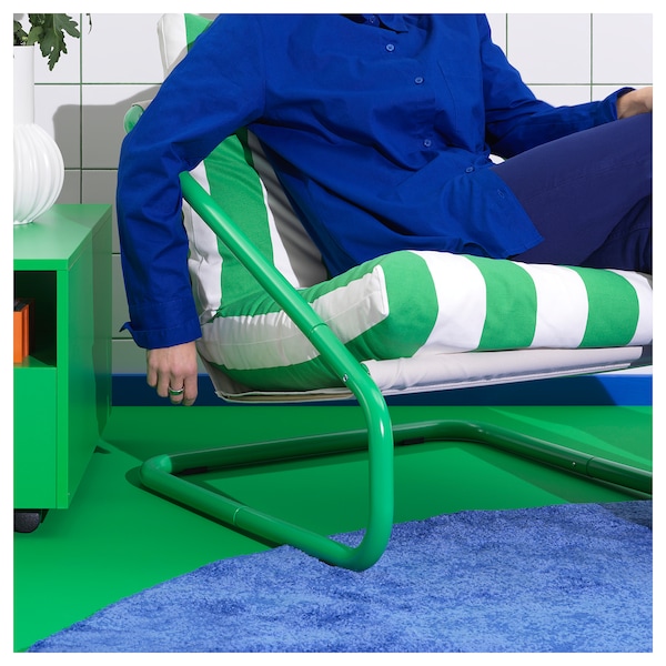 IKEA ÖNNESTAD armchair Radbyn White / Green, Ikea Ireland | 7048XSTOM