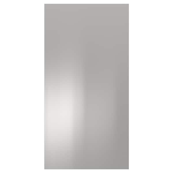 IKEA NOGSTA cover panel, stainless finish, 15x30 in, Ikea Ireland | 9865HMQEY
